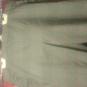 Soho plaid pull on pants " large